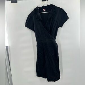 Libian black wrap dress size 3XL